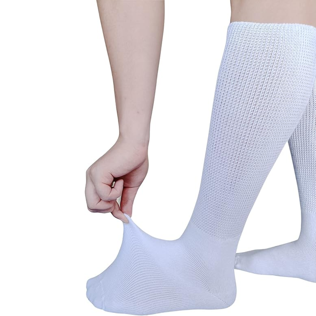 2 Pares de Calcetines Extra Anchos para Linfoedema y Diabéticos - Max