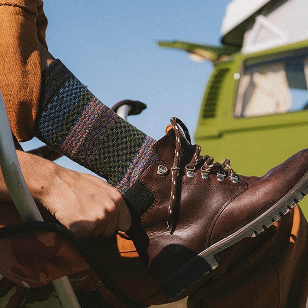 4 Pares de Calcetines Vintage Cálidos