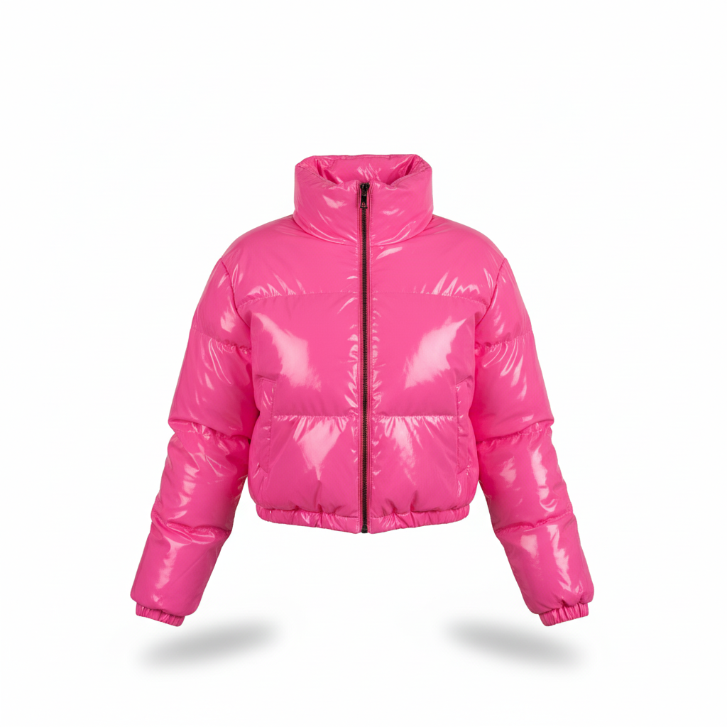 Abrigo acolchado a la moda