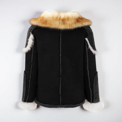 Abrigo de Invierno para Hombre con Cuello Grueso Chaqueta Oversized