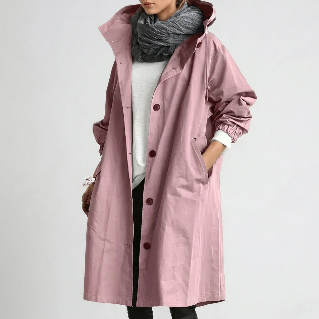 Abrigo impermeable moderno