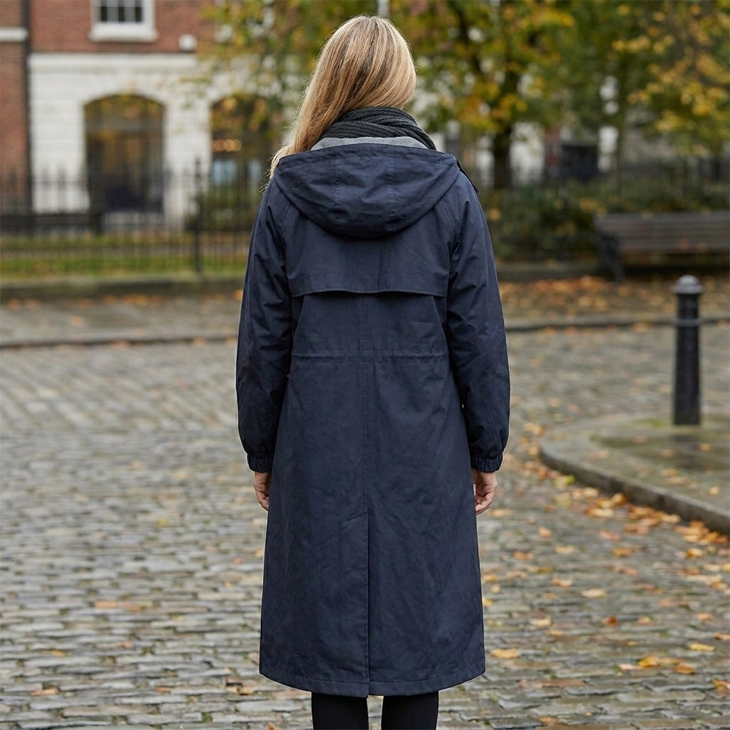 Abrigo impermeable moderno