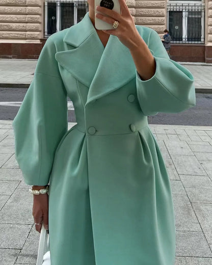 Abrigo largo elegante