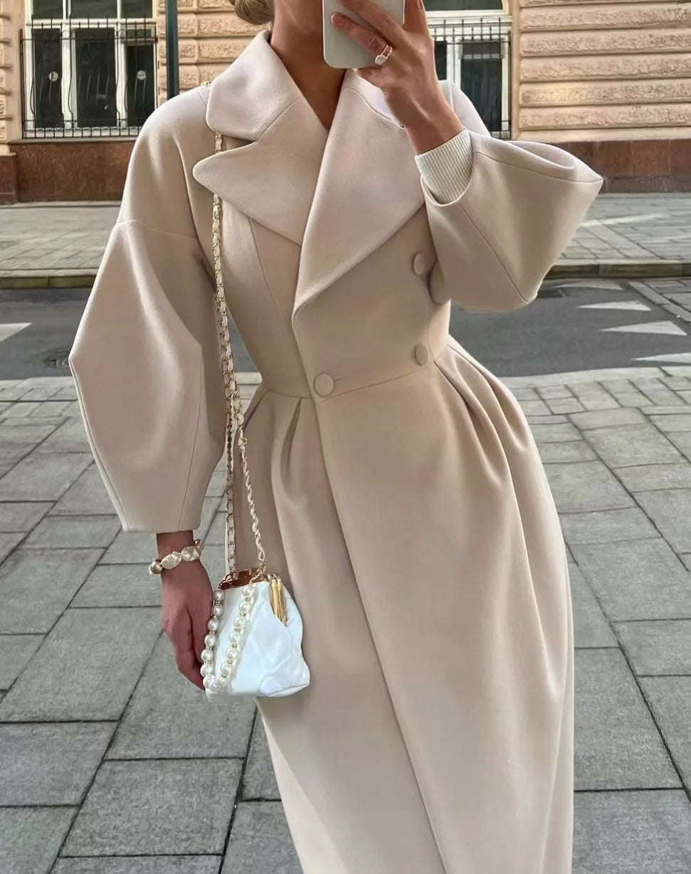 Abrigo largo elegante