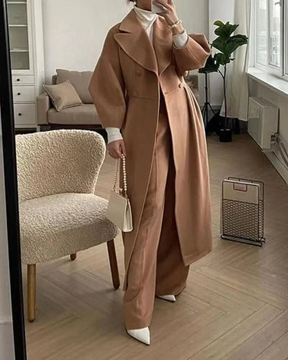 Abrigo largo elegante