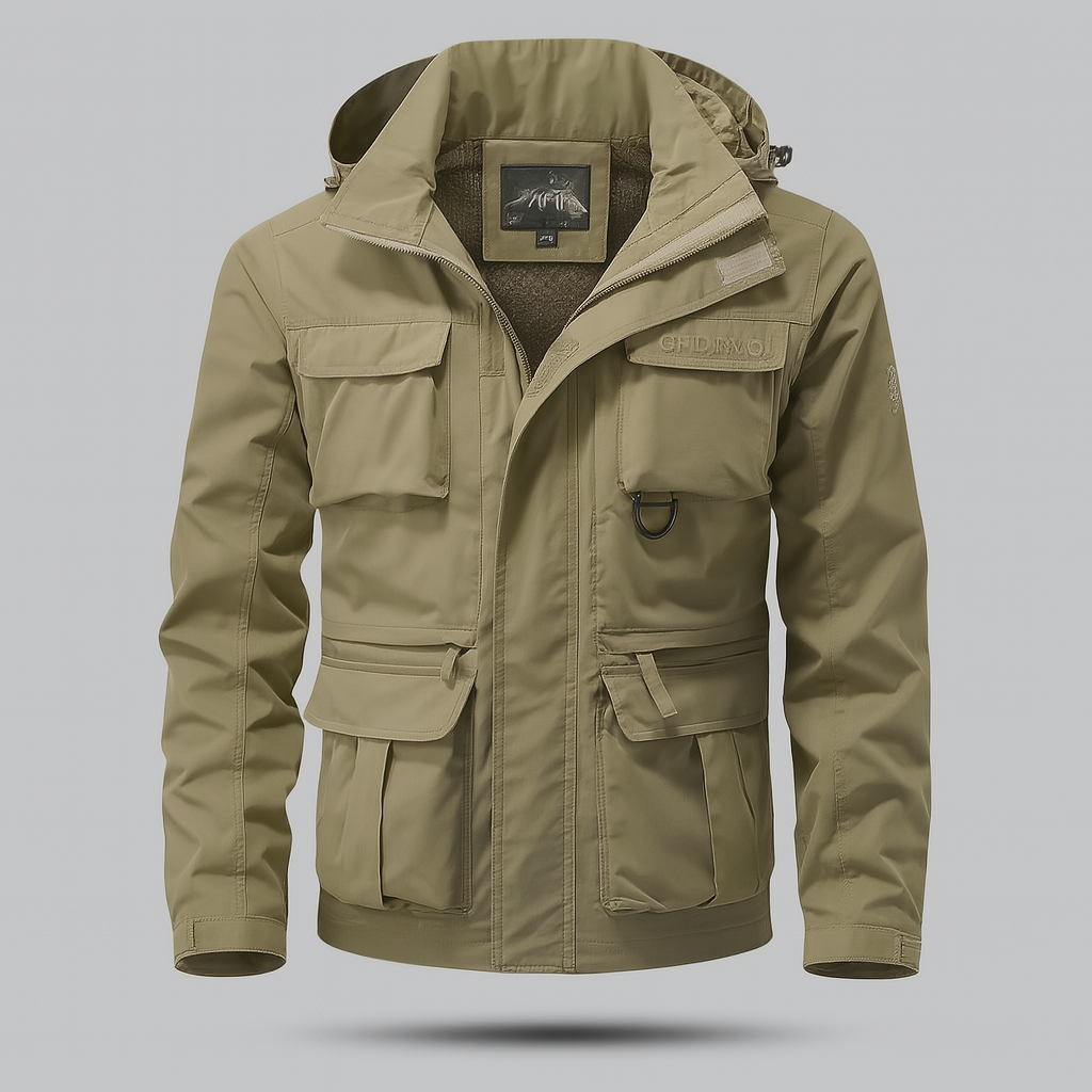 Abrigo militar impermeable para hombre - Chaqueta táctica para todo tipo de clima