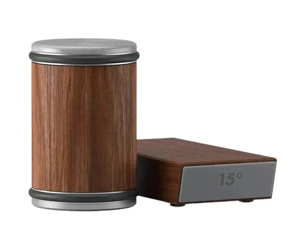 Afilador de cuchillos de madera