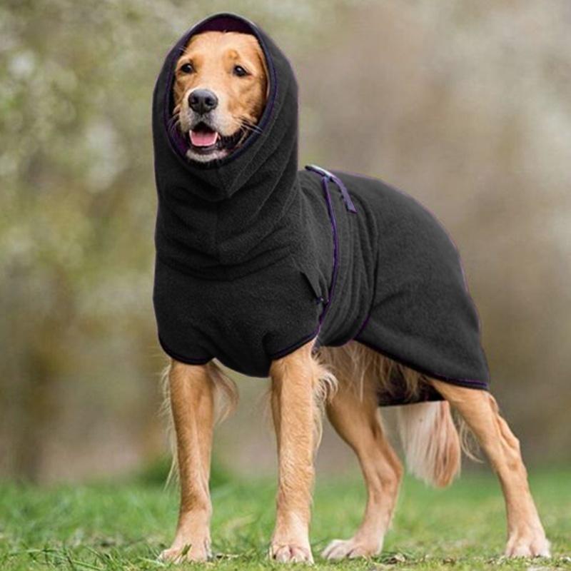 Albornoz ajustable para mascotas