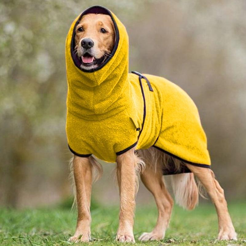 Albornoz ajustable para mascotas