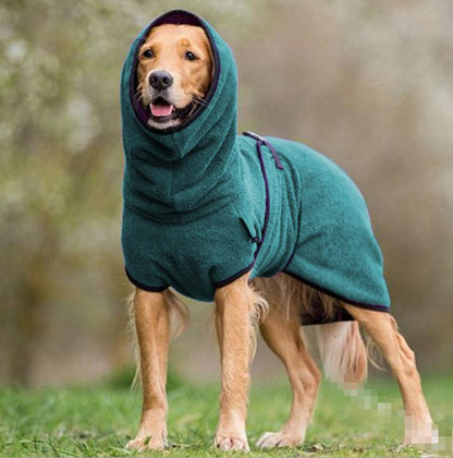 Albornoz ajustable para mascotas