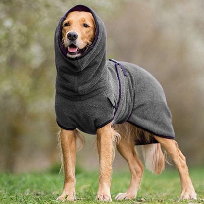Albornoz ajustable para mascotas