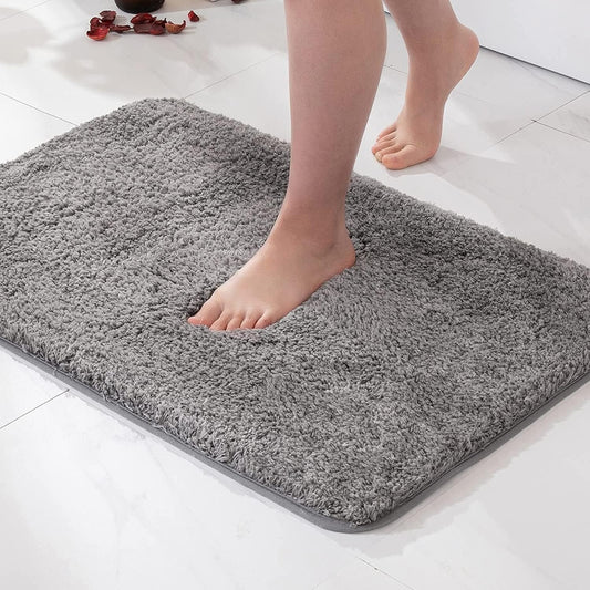 Alfombra de Baño de Piel y Peluche