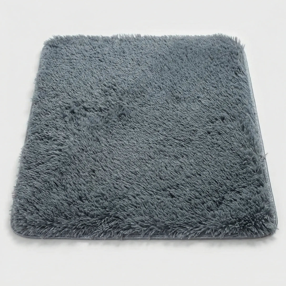 Alfombra rectangular suave y antideslizante de pelo corto para suelo