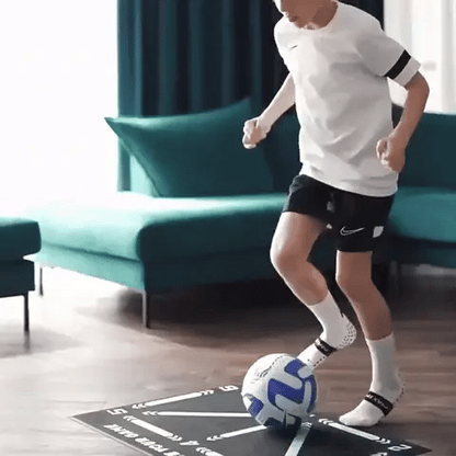 Alfombrilla de Entrenamiento Pro de Fútbol y Programa de Entrenamiento en Video