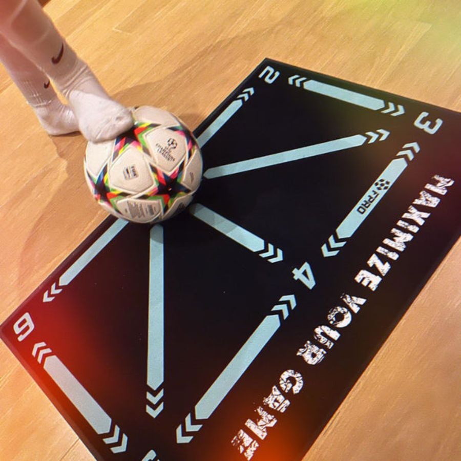 Alfombrilla de Entrenamiento Pro de Fútbol y Programa de Entrenamiento en Video
