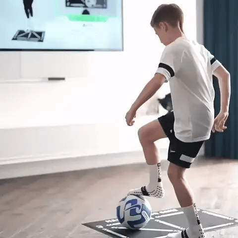 Alfombrilla de Entrenamiento Pro de Fútbol y Programa de Entrenamiento en Video