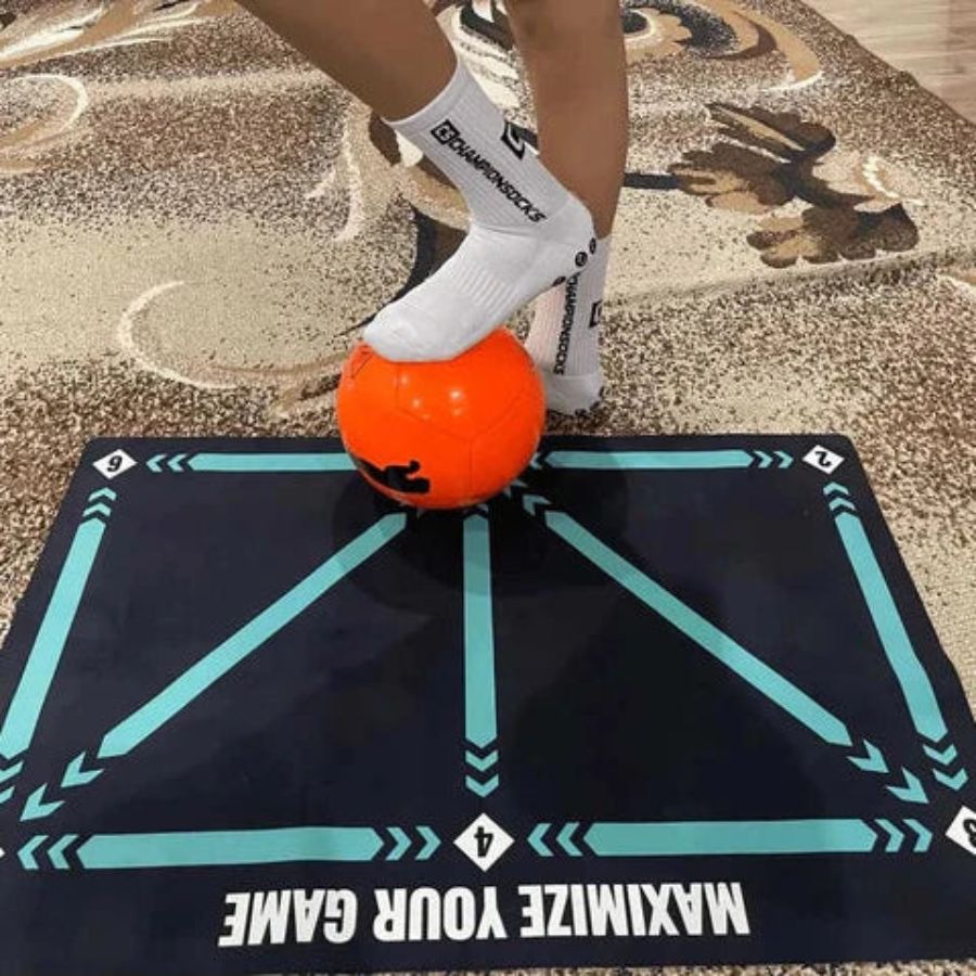 Alfombrilla de Entrenamiento Pro de Fútbol y Programa de Entrenamiento en Video