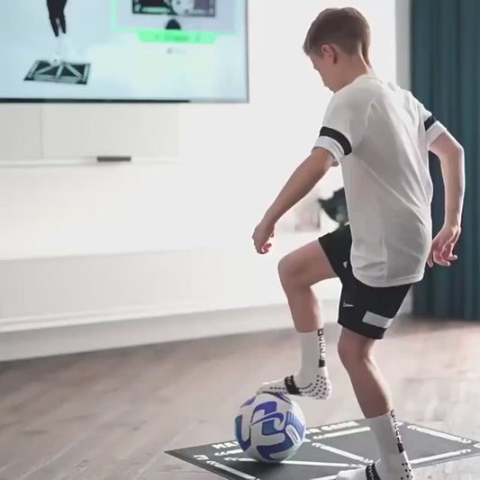 Alfombrilla de Entrenamiento Pro de Fútbol y Programa de Entrenamiento en Video