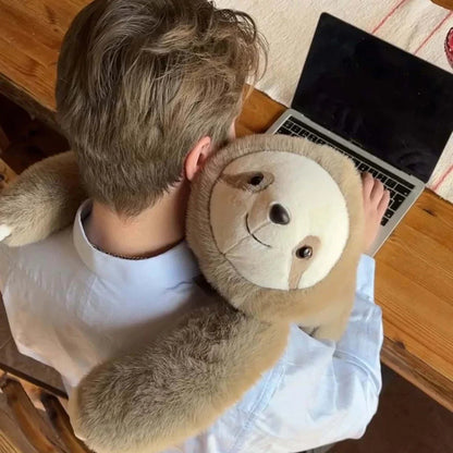 Almohada CuddleSphere Suave – Compañero de Relajación Cómodo en Piel Sintética Ecológica, 45 cm