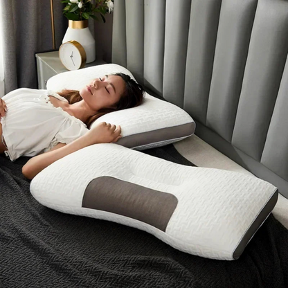Almohada ortopédica contra el dolor de espalda y cuello