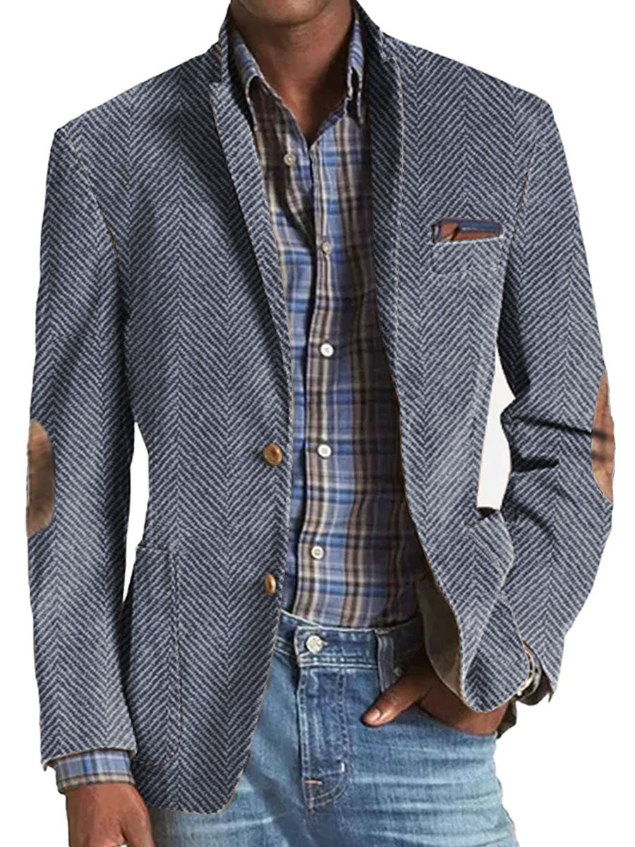 Americana de espiga para hombre