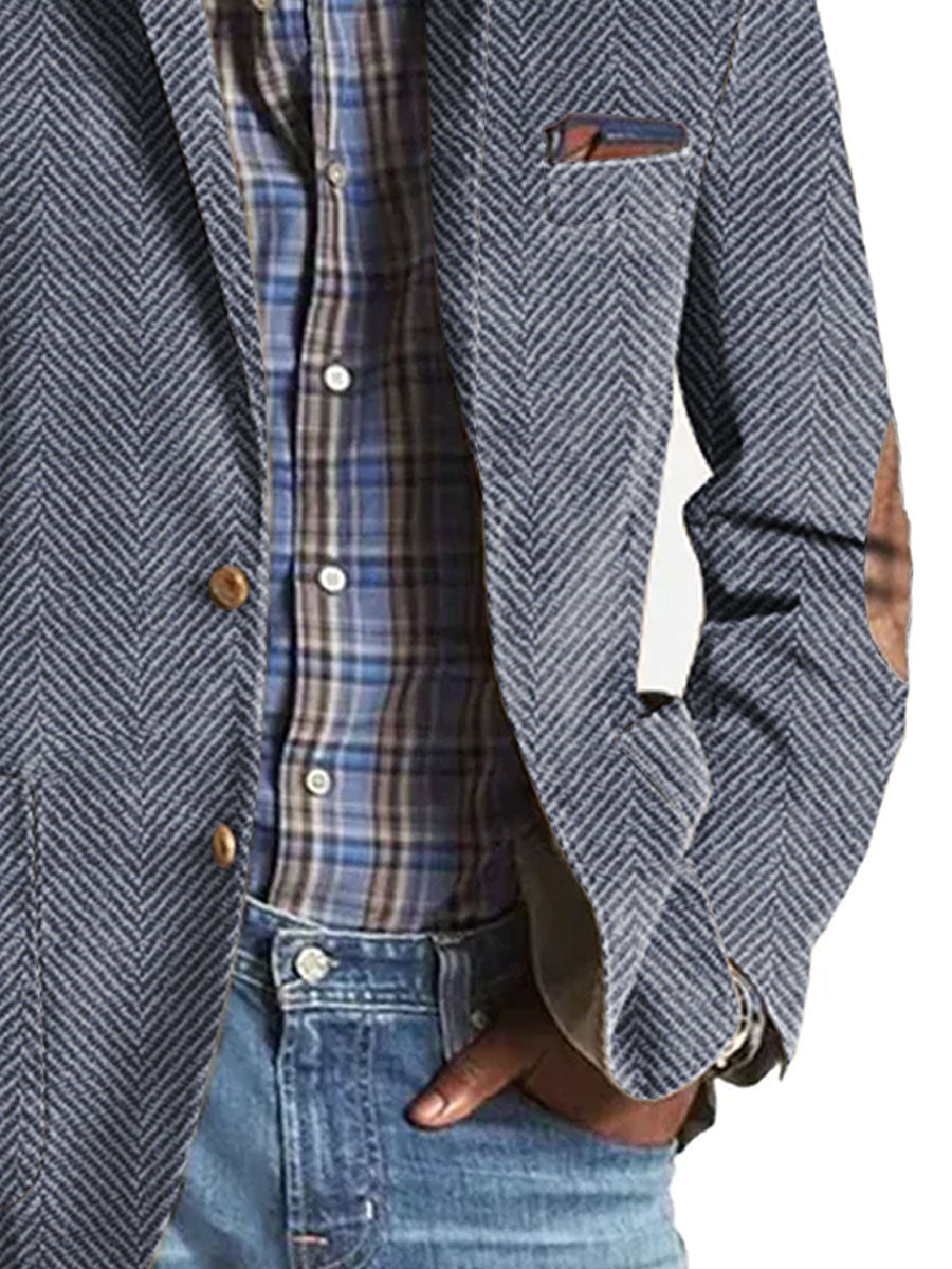 Americana de espiga para hombre