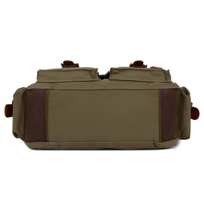 Amplio Bolso Cruzado para Hombre en Lona - UrbanTrail