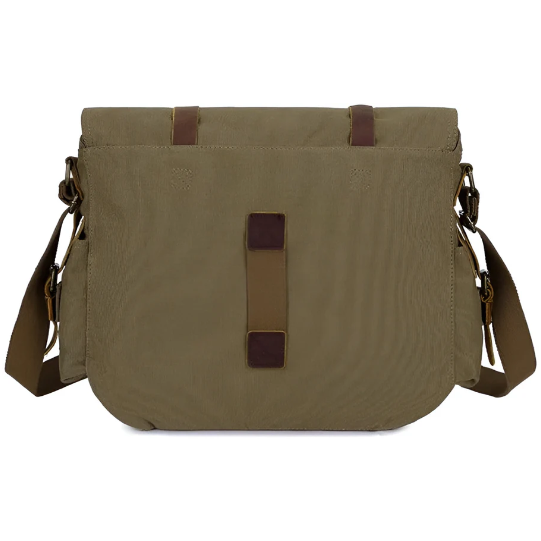 Amplio Bolso Cruzado para Hombre en Lona - UrbanTrail