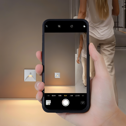 Aplique de pared LED impermeable IP65 con sensor de movimiento para interior y exterior