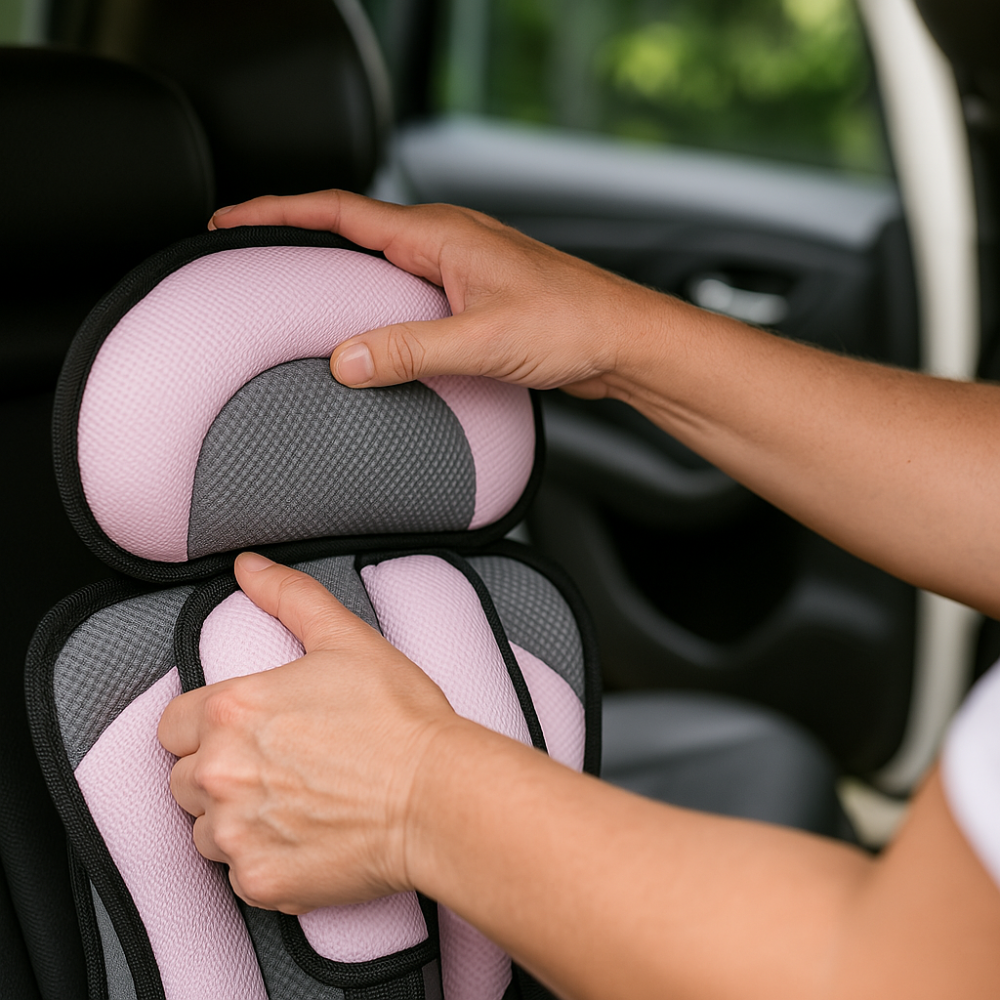 Asiento de Coche Ergonómico para Niños Pequeños con Arnés de 5 Puntos