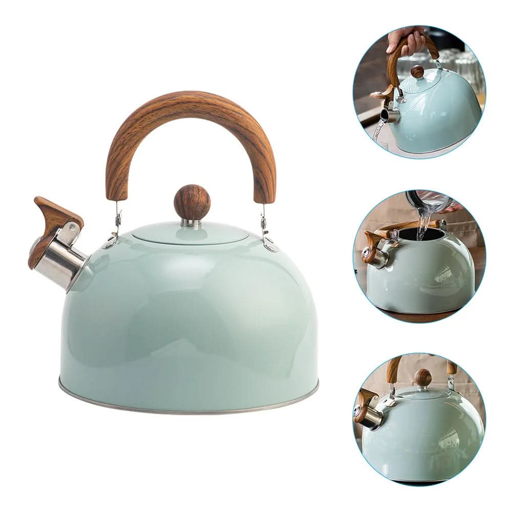 AURABOIL – Tetera Silbante Clásica de 3L con Diseño Elegante