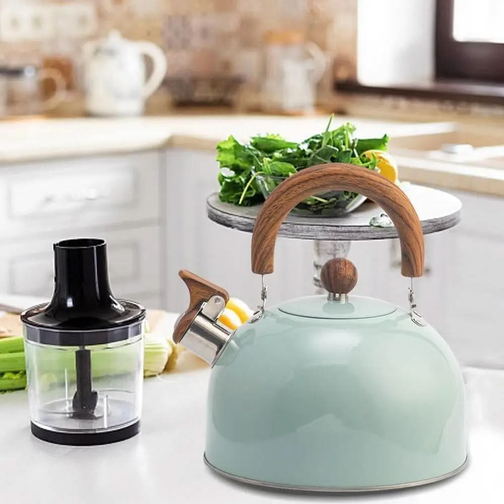 AURABOIL – Tetera Silbante Clásica de 3L con Diseño Elegante