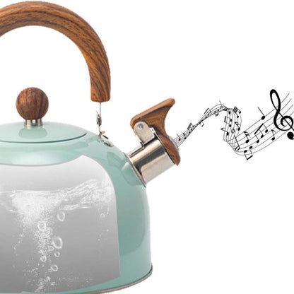 AURABOIL – Tetera Silbante Clásica de 3L con Diseño Elegante