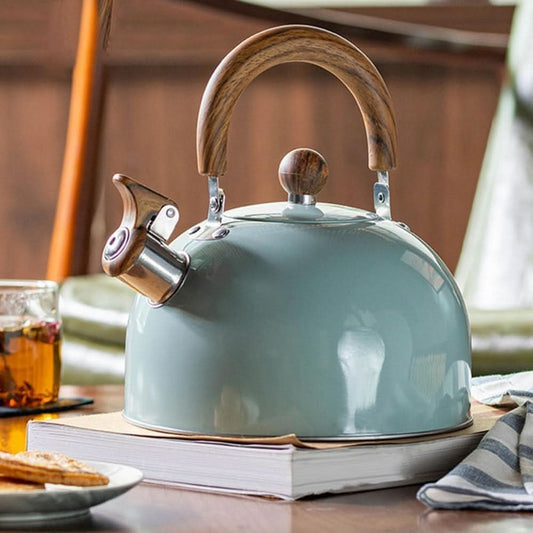 AURABOIL – Tetera Silbante Clásica de 3L con Diseño Elegante