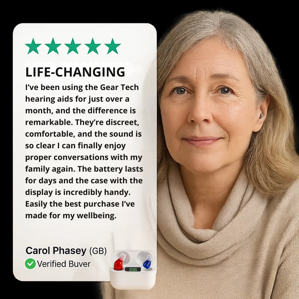 AuroraOne Audífonos Recargables In-Ear Con Sonido Claro