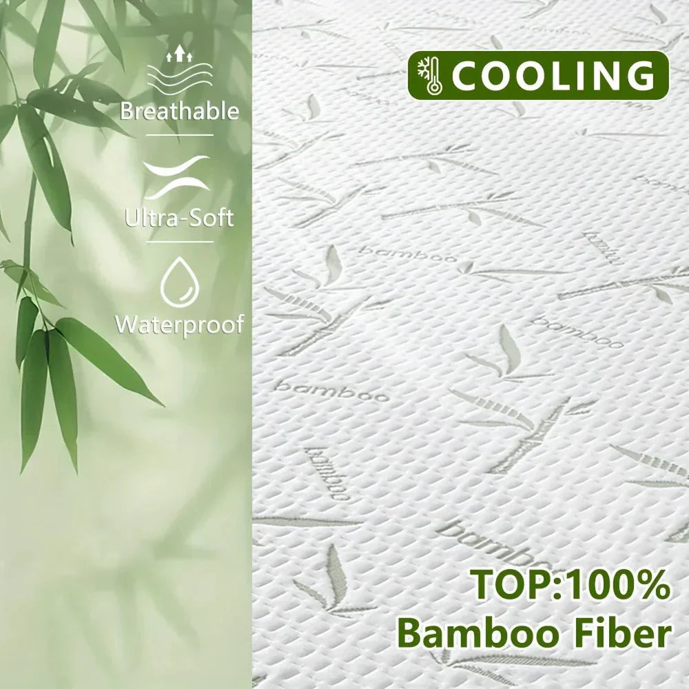 BAMBORELAX – Sábana ajustable refrescante para un sueño cómodo y fresco
