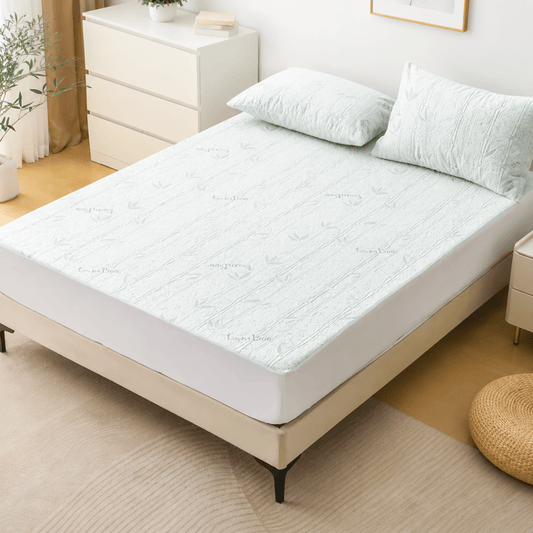 BAMBORELAX – Sábana ajustable refrescante para un sueño cómodo y fresco