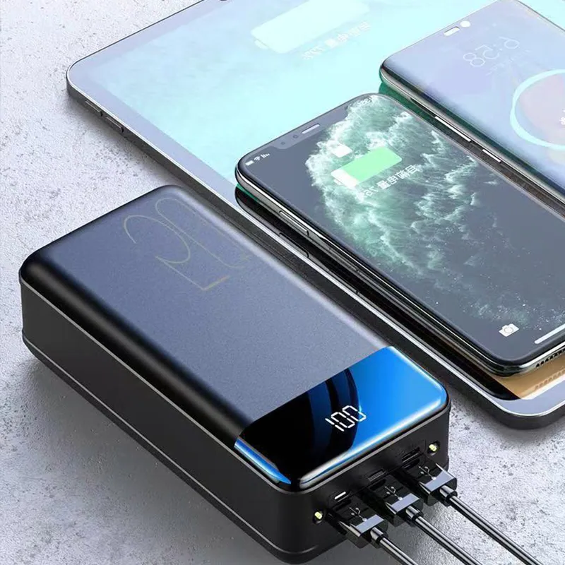 Banco de Energía de Ultra Alta Capacidad de 50,000mAh – Carga Súper Rápida para Teléfonos, Tabletas y Laptops