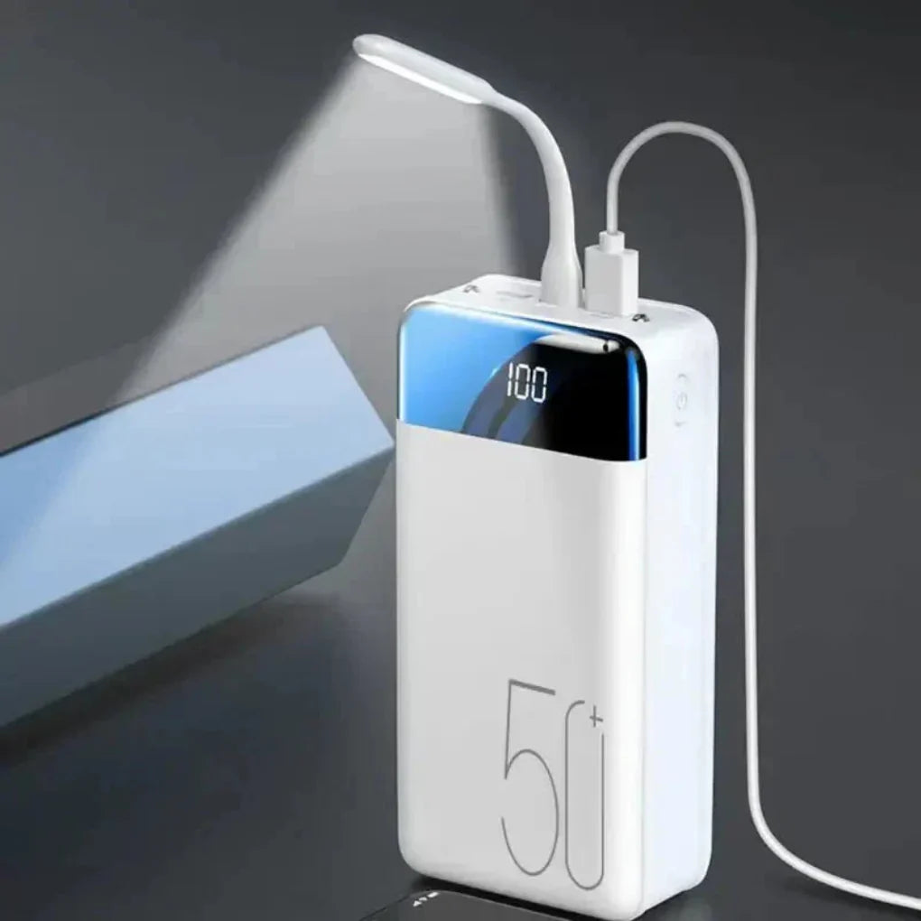 Batería Externa de Alta Capacidad 50,000mAh