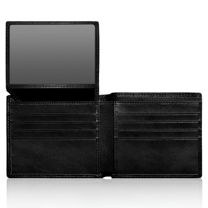 Billetera Bifolding para Hombre hecha de Cuero de Grano Superior - EliteFold