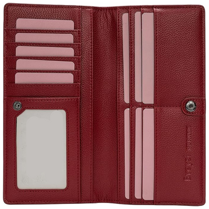 Billetera de Cuero Ultra Fina con Bloqueo RFID - Renée