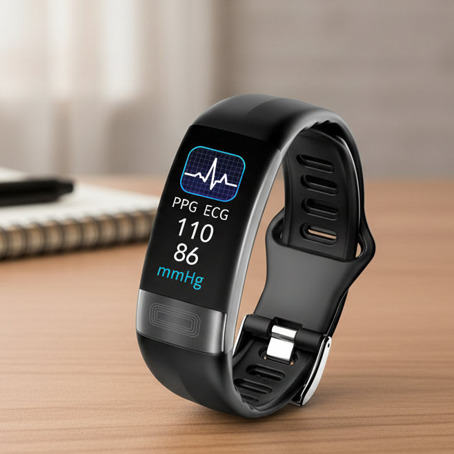 BIOWATCH – Reloj inteligente con ECG, monitoreo de presión arterial y sueño
