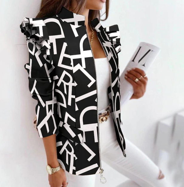 Blazer casual y elegante para mujer