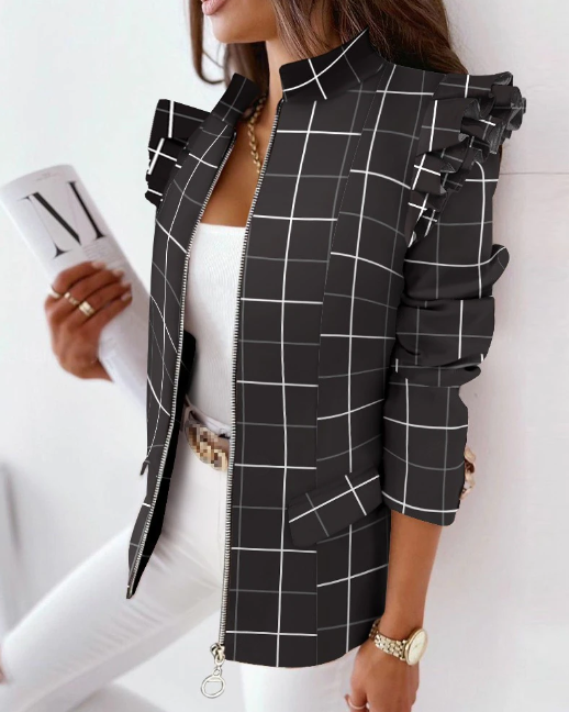 Blazer casual y elegante para mujer