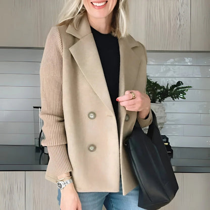 Blazer de punto para mujer
