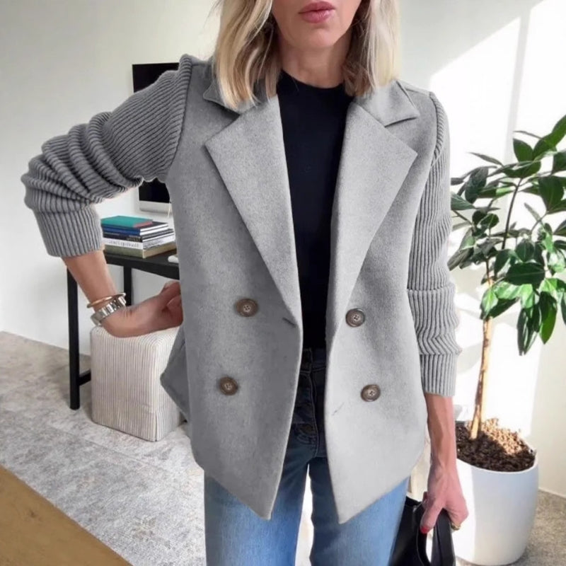 Blazer de punto para mujer