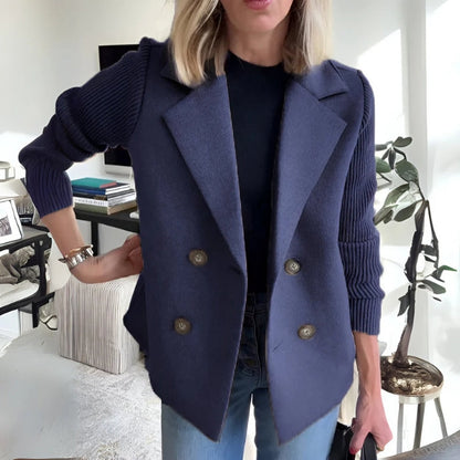 Blazer de punto para mujer