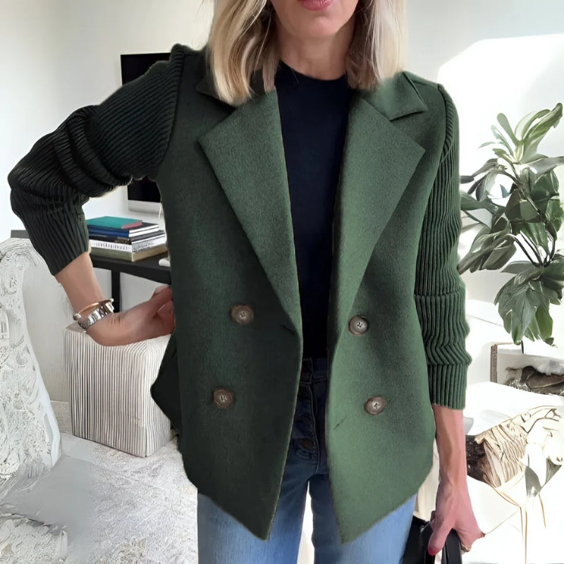Blazer de punto para mujer