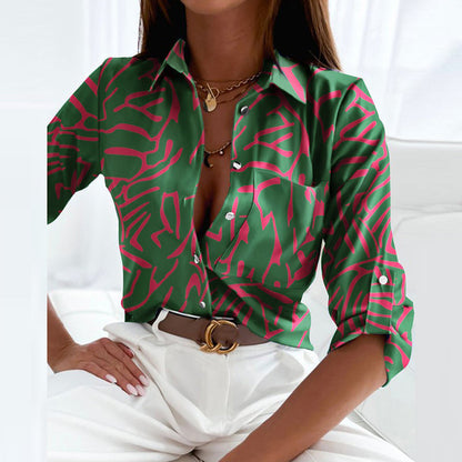 Blusa VierraSol con Cuello Solapa