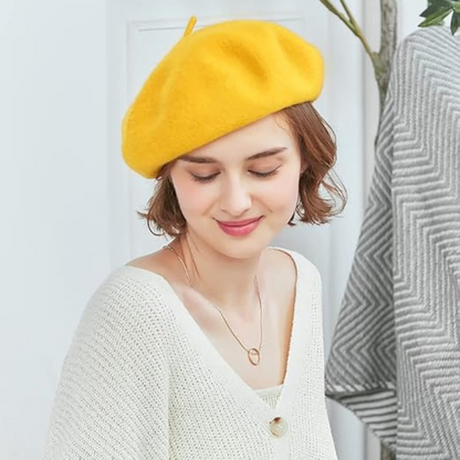 Boina Clásica Francesa de Lana – Evelyne